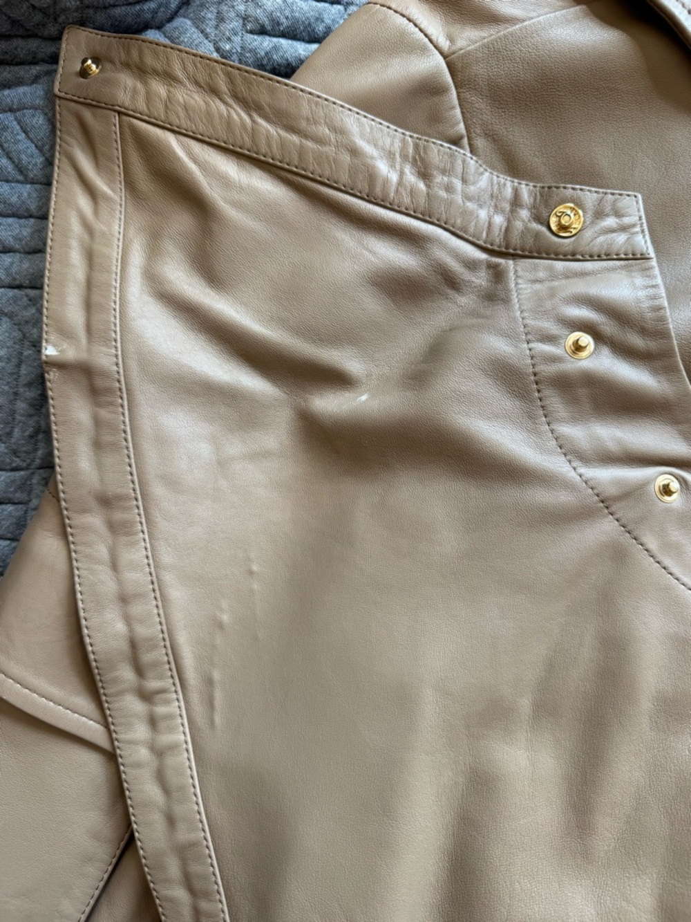 Zimmermann 100% Genuine Leather Stunning jacket - Picture 15 of 15